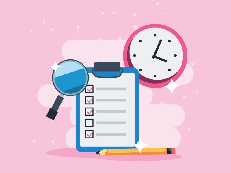 This Image Represents The Importance of Time Management For Online Classes